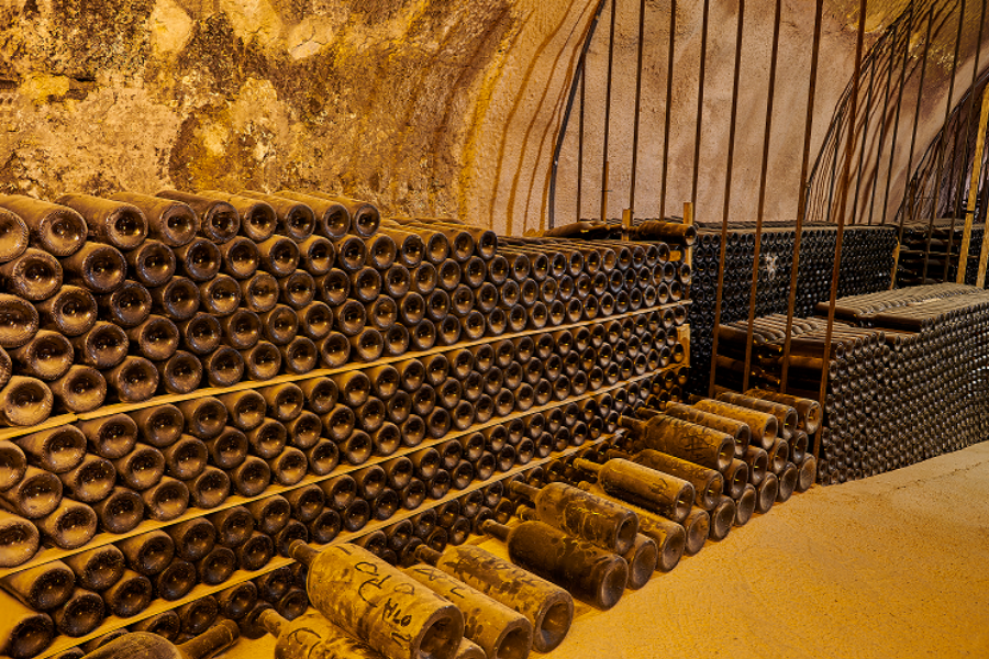 Calados bodega subterránea cillar de silos